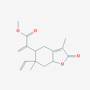 molecular formula C16H20O4 B034988 Deoxysericealactone CAS No. 19892-19-4