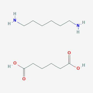 molecular formula C12H26N2O4 B034999 Hexanedioic acid, compd. with 1,6-hexanediamine (1:1) CAS No. 3323-53-3