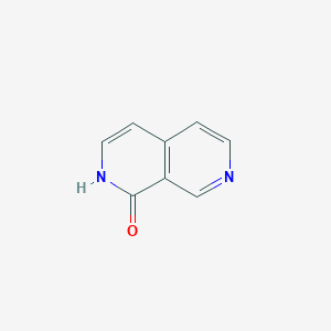 molecular formula C8H6N2O B350007 2,7-Naphthyridin-1(2h)-one CAS No. 67988-50-5
