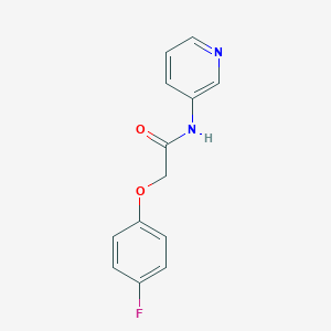 2-(4-fluorophenoxy)-N-pyridin-3-ylacetamide