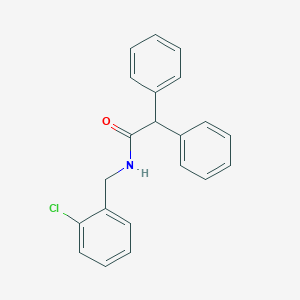 N-(2-chlorobenzyl)-2,2-diphenylacetamide