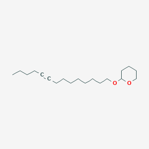 2H-Pyran, tetrahydro-2-(9-tetradecyn-1-yloxy)-