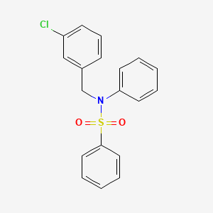 molecular formula C19H16ClNO2S B3503792 Diammonium glycyrrhizinate 