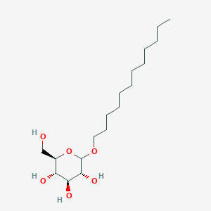 molecular formula C18H36O6 B035043 Dodecyl D-glucoside CAS No. 110615-47-9