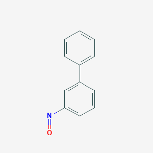 molecular formula C12H9NO B035047 3-Nitrosobiphenyl CAS No. 105361-86-2