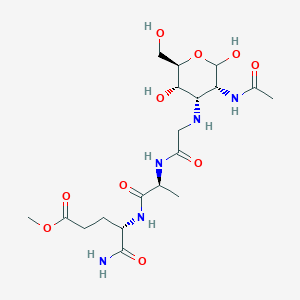 molecular formula C19H33N5O10 B035049 Adggaim CAS No. 107910-43-0