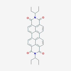 7,18-di(pentan-3-yl)-7,18-diazaheptacyclo[14.6.2.22,5.03,12.04,9.013,23.020,24]hexacosa-1(23),2,4,9,11,13,15,20(24),21,25-decaene-6,8,17,19-tetrone