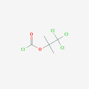 molecular formula C5H6Cl4O2 B035052 2,2,2-Trichloro-1,1-dimethylethyl chloroformate CAS No. 66270-36-8