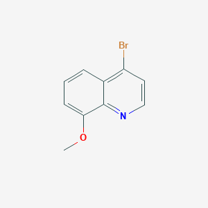 molecular formula C10H8BrNO B035057 4-Bromo-8-methoxyquinoline CAS No. 103028-31-5