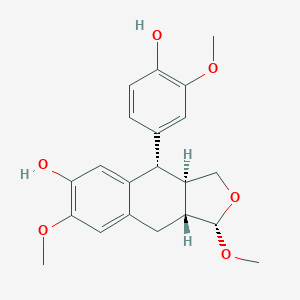 molecular formula C21H24O6 B035065 Formosanol CAS No. 101312-79-2