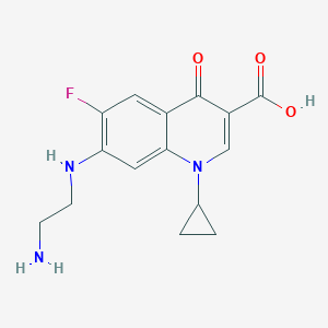 molecular formula C15H16FN3O3 B035067 Desethylene ciprofloxacin CAS No. 103222-12-4
