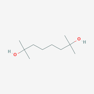 molecular formula C10H22O2 B035074 2,7-Dimethyl-2,7-octanediol CAS No. 19781-07-8