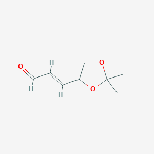 (E)-3-(2,2-Dimethyl-1,3-dioxolan-4-yl)prop-2-enal
