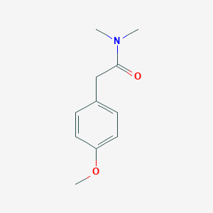 molecular formula C11H15NO2 B035105 2-(4-methoxyphenyl)-N,N-dimethylacetamide CAS No. 19625-79-7