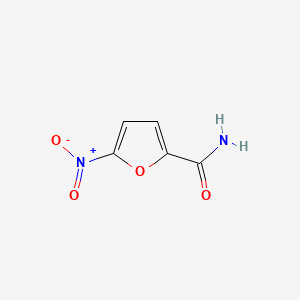 molecular formula C5H4N2O4 B3511988 5-nitro-2-furamide CAS No. 701-51-9
