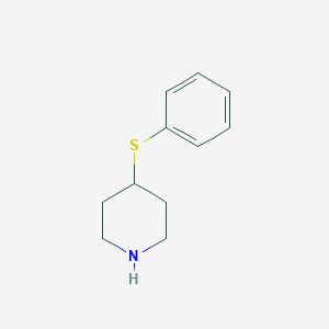 molecular formula C11H15NS B035124 4-Phenylsulfanylpiperidine CAS No. 101798-65-6