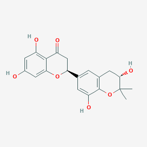molecular formula C20H20O7 B035140 Sigmoidin D CAS No. 106533-44-2