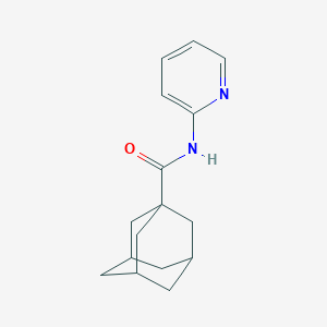 molecular formula C16H20N2O B351556 N-pyridin-2-yladamantane-1-carboxamide CAS No. 72085-16-6