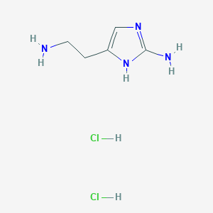 5-(2-Aminoethyl)-1H-imidazol-2-amine dihydrochloride