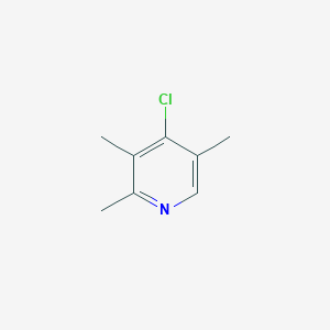 molecular formula C8H10ClN B035177 4-Chloro-2,3,5-trimethylpyridine CAS No. 109371-18-8