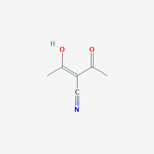 (Z)-2-Acetyl-3-hydroxybut-2-enenitrile