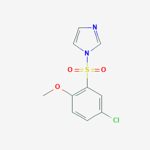 1-(5-Chloro-2-methoxyphenyl)sulfonylimidazole