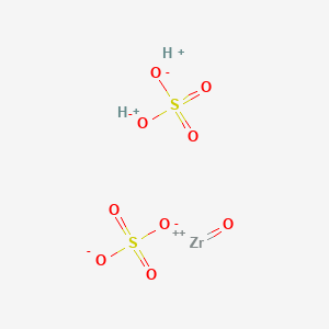 Dihydrogen oxobis(sulphato(2-)-O,O')zirconate(2-)
