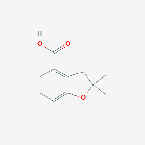 B352078 2,2-Dimethyl-2,3-dihydrobenzofuran-4-carboxylic acid CAS No. 123656-35-9