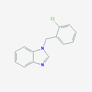 molecular formula C14H11ClN2 B352159 1-(2-chlorobenzyl)-1H-benzimidazole CAS No. 328016-11-1
