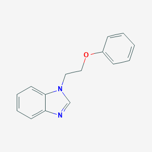 molecular formula C15H14N2O B352188 1-(2-phenoxyethyl)-1H-benzimidazole CAS No. 26706-06-9