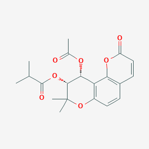 molecular formula C20H22O7 B035225 Bocconin CAS No. 103630-01-9