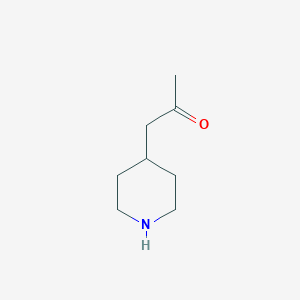 molecular formula C8H15NO B035235 1-(Piperidin-4-yl)propan-2-one CAS No. 106140-41-4