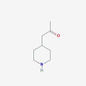 molecular formula C8H15NO B035235 1-Piperidin-4-ylpropan-2-one CAS No. 106140-41-4