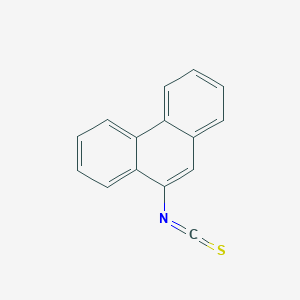 molecular formula C15H9NS B035238 9-Phenanthryl isothiocyanate CAS No. 109340-63-8
