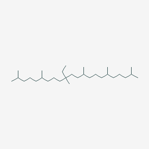 molecular formula C30H62 B035239 BOTRYOCOCCANE C30-C32 CAS No. 100664-65-1