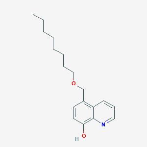 molecular formula C18H25NO2 B035242 5-Octyloxymethyl-8-quinolinol CAS No. 102269-68-1