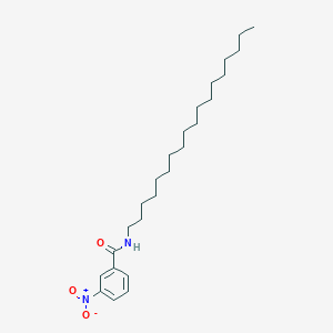molecular formula C25H42N2O3 B035246 m-Nitro-N-octadecylbenzamide CAS No. 109799-65-7