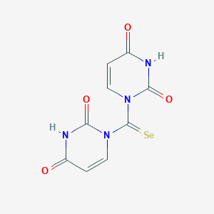 molecular formula C9H6N4O4Se B035252 Bnn selenoxomethane CAS No. 111128-91-7