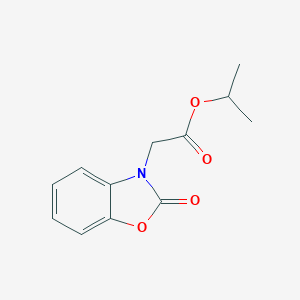 (2-Oxo-benzooxazol-3-yl)-acetic acid isopropyl ester