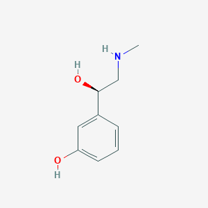 molecular formula C9H13NO2 B352888 Phenylephrine CAS No. 59-42-7