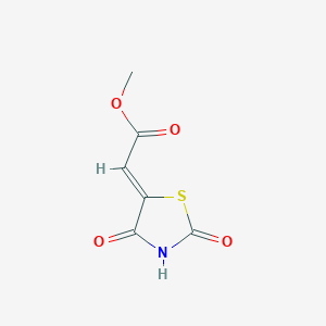 Methyl 2-(2,4-dioxo-1,3-thiazolidin-5-ylidene)acetate