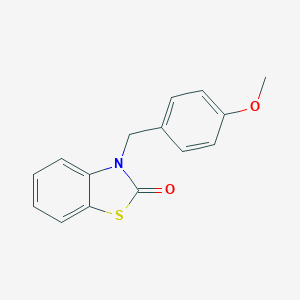 molecular formula C15H13NO2S B353006 3-(4-Methoxy-benzyl)-3H-benzothiazol-2-one CAS No. 797780-59-7
