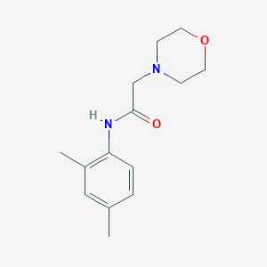 molecular formula C14H20N2O2 B3530148 N-(2,4-dimethylphenyl)-2-morpholin-4-ylacetamide 