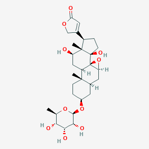 molecular formula C29H42O10 B035302 Aspecioside CAS No. 101915-75-7