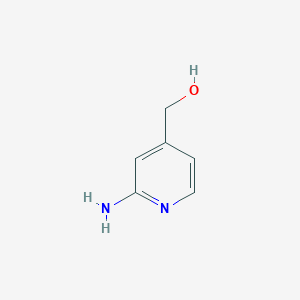 molecular formula C6H8N2O B035309 (2-Aminopyridin-4-yl)methanol CAS No. 105250-17-7
