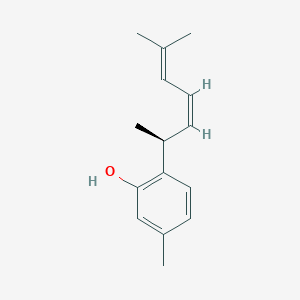 molecular formula C15H20O B035314 8,9-Dehydrocurcuphenol CAS No. 109028-16-2