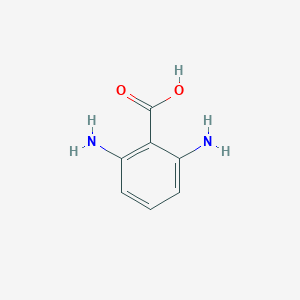 molecular formula C7H8N2O2 B035323 2,6-Diaminobenzoic acid CAS No. 102000-59-9