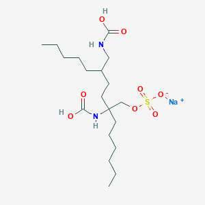 1,2-Bis(heptanylcarbamoyl)glycerol 3-sulfate