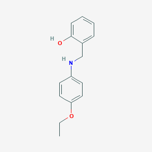 2-{[(4-Ethoxyphenyl)amino]methyl}phenol