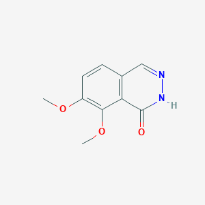 molecular formula C10H10N2O3 B353514 7,8-dimethoxyphthalazin-1(2H)-one CAS No. 4821-89-0